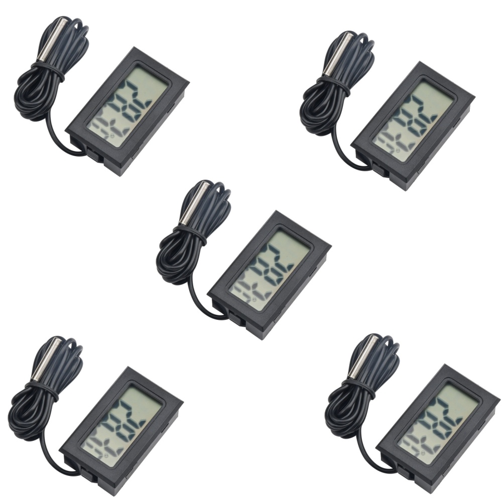 Marine Aquarium Water Analyzer - Mini LCD Digitale Thermometer FY-10 Ingebouwde