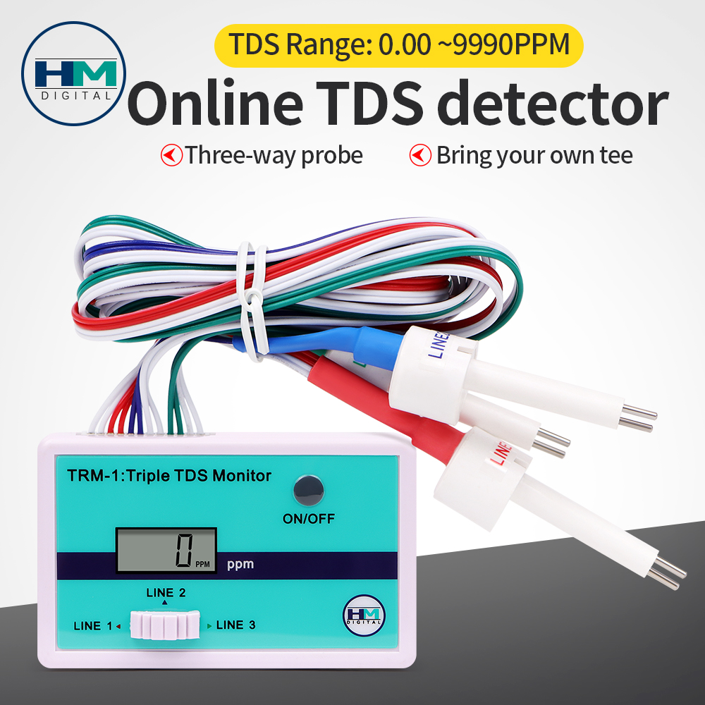 Marine Aquarium Water Analyzer - Online TDS Monitor Digitale Waterkwaliteit Tester