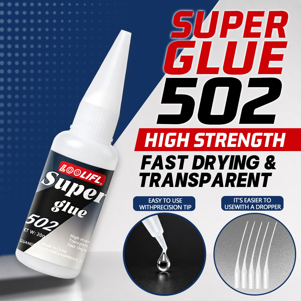 Aquarium & Marine Museum - Loolifl-502-20Ml Instant transparante cyanoacrylaatlijm met gemiddelde