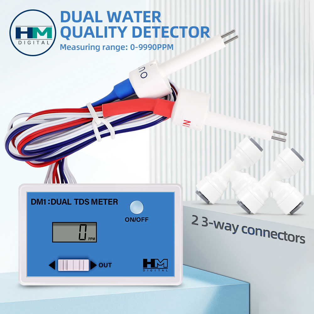 Marine Aquarium Water Analyzer - DM1 Dual TDS Waterkwaliteitstester DM2 Dual