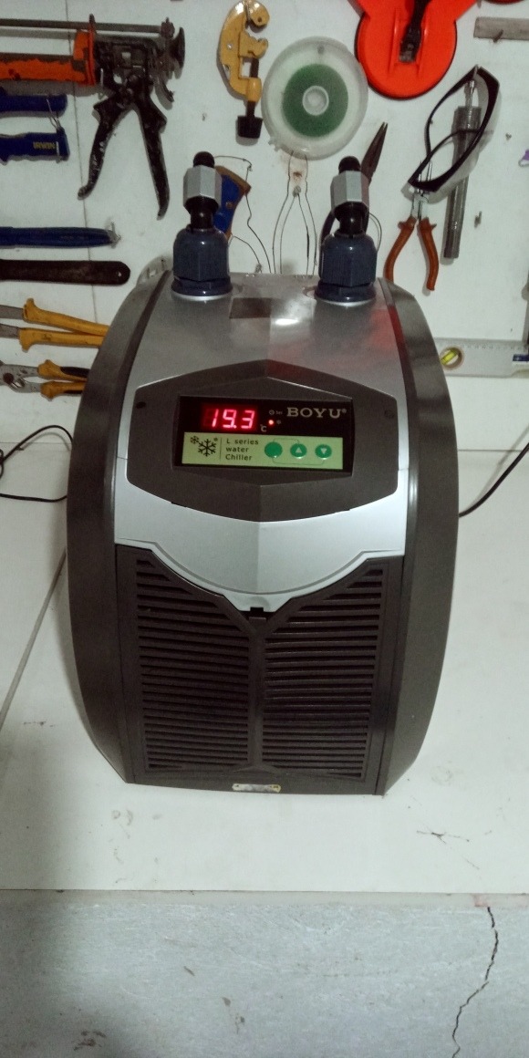 0,125PK Aquarium Waterkoeler v - Marine Aquarium Chiller recensie en prijs