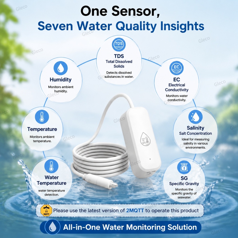 Zigbee Waterkwaliteitsmonitor  - Marine Aquarium Water Analyzer recensie en prijs