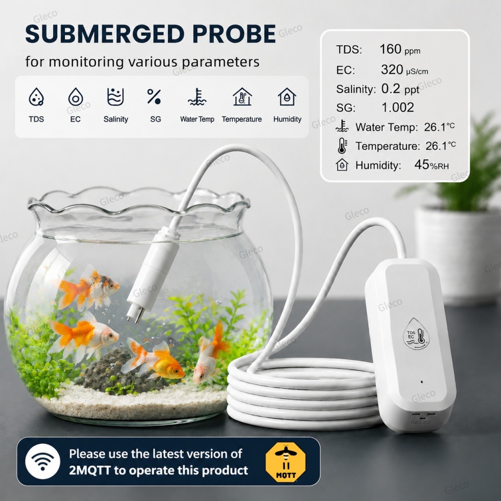 Zigbee Waterkwaliteitsmonitor  - Marine Aquarium Water Analyzer recensie en prijs