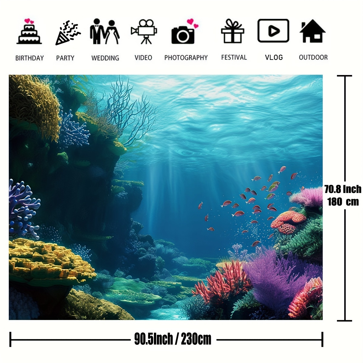 1 stuk onderwater koraalrif vi - Aquarium And Marine recensie en prijs