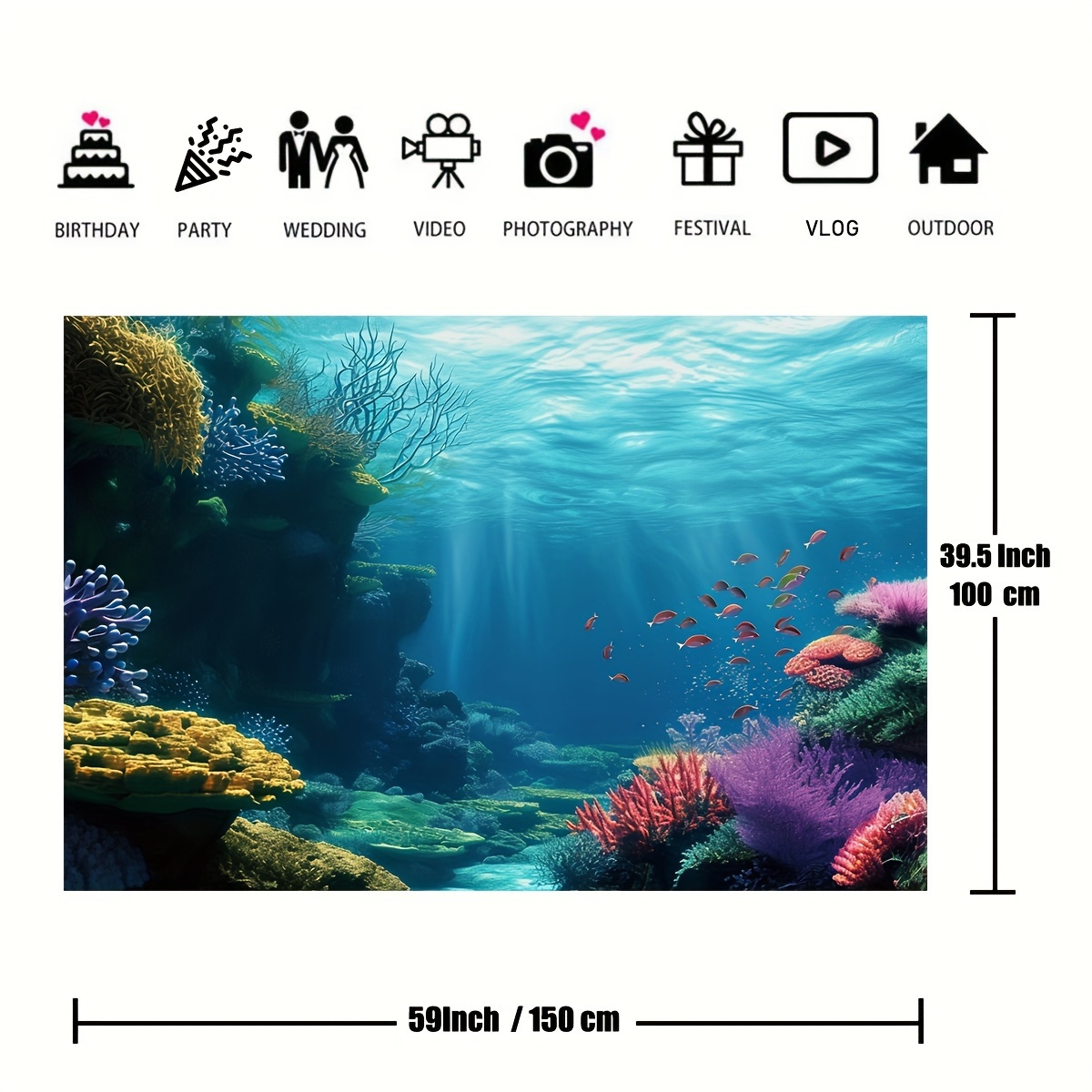 1 stuk onderwater koraalrif vi - Aquarium And Marine recensie en prijs