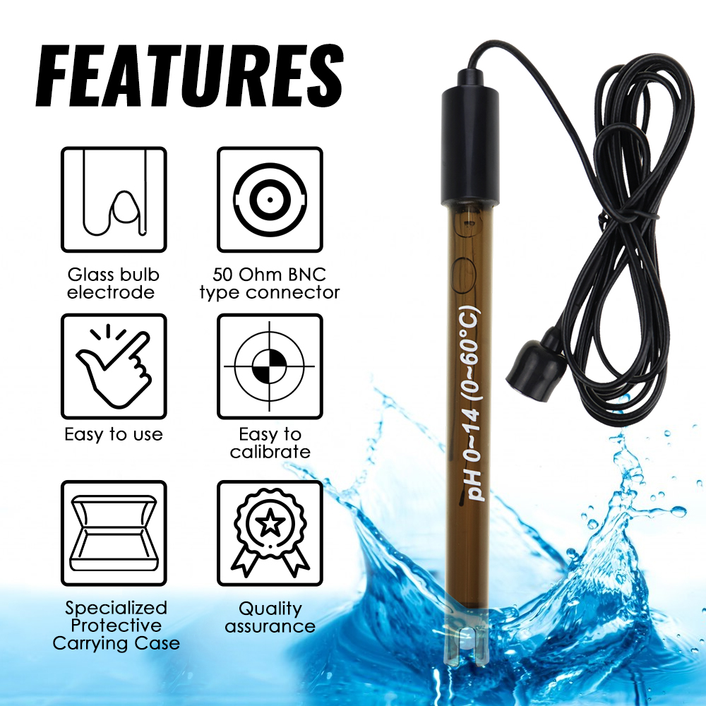 Ph Meter Ph Sonde Zwembad BNC  - Marine Aquarium Water Analyzer recensie en prijs